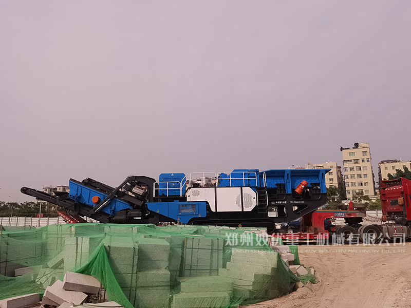 日产1500吨建筑垃圾处理设备 南京移动碎石机